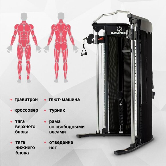 Двойной блок регулируемый Inspire FT1 (FT10B)