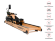 Гребной тренажер UNIXFIT Wood Rower Light Гребной тренажер UNIXFIT Wood Rower Light