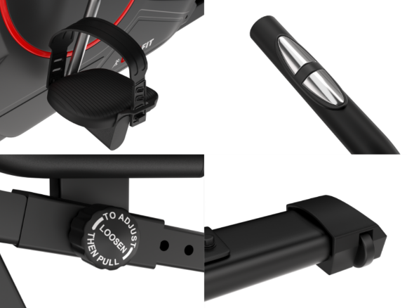 Горизонтальный велотренажер UNIXFIT BR-390Е Горизонтальный велотренажер UNIXFIT BR-390Е