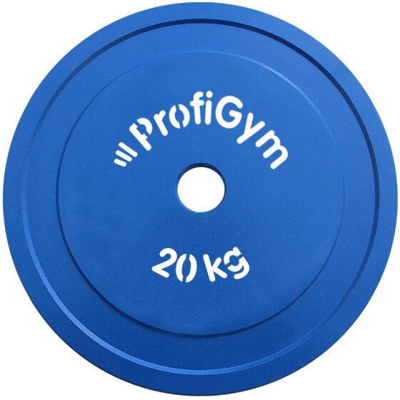 Диск стальной "Powerlifting" с полимерным покрытием, 20 кг ProfiGym ДПЛ-20 Диск стальной "Powerlifting" с полимерным покрытием, 20 кг ProfiGym ДПЛ-20
